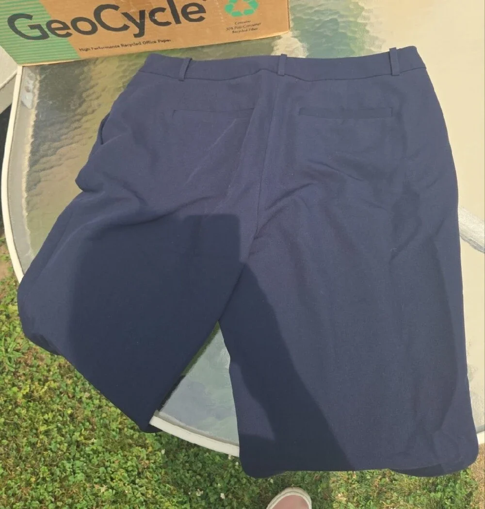 Ladies Navy Dress Pants Size 8 Tommy Hilfiger